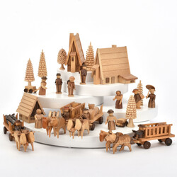 Miniaturen dörfliches Leben im Erzgebirge Werkstatt Wolfgang ...