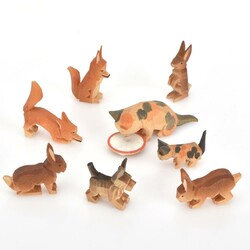 Aufstellfiguren heimische Tiere Werkstatt Emil Helbig, Grünhainichen ...