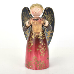 Großer Engel reich bemalt Wendt & Kühn, Grünhainichen, ...