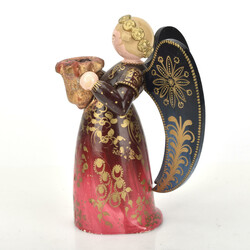 Großer Engel reich bemalt Wendt & Kühn, Grünhainichen, ...