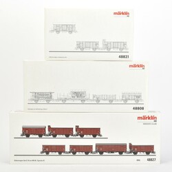 Märklin Drei Güterwagen-Sets H0, 48808, 4 Güterwagen, Set ...