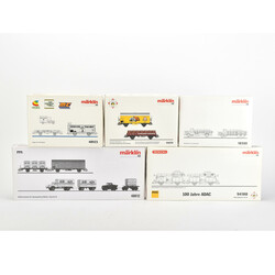 Märklin Fünf Wagen-Sets H0, dabei: 18300, Modellauto-Set ...