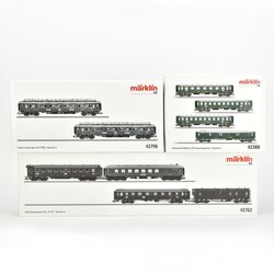 Märklin Drei Personenwagen-Sets  H0, dabei: 42388, Schweizer ...