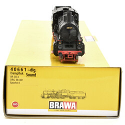 BRAWA Dampflokomotive mit Schlepptender  H0, 40661, Dampflokomotive ...