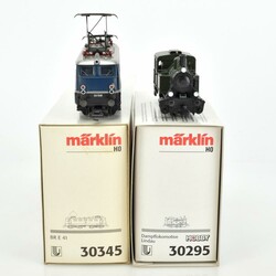 Märklin Tender- und E-Lokomotive  H0, 30295, Tenderlok der KLVM, ...
