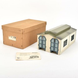 Märklin Lokschuppen   H0, 412, zweiständiger Lokschuppen, Anleitung ...