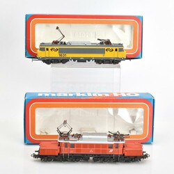 Märklin Paar E-Lokomotiven  H0, 3159, BR 120 der ÖBB, Guss-Gehäuse ...
