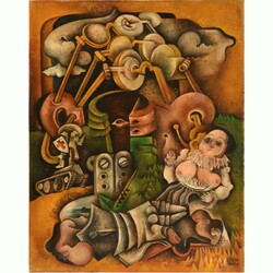 Wolf, Johannes (1939 Bonn - 2002 Siegburg) Öl auf Lwd., ...