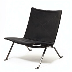 Design-Loungesessel Entwurf Poul Kjaerholm 1956 für Fritz Hansen, ...
