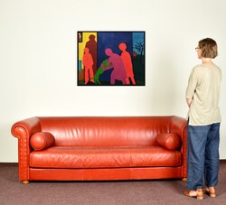 Hammerstiel, Robert (1933 Werschetz/Serbien - 2020 Neunkirchen) Öl ...