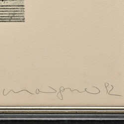 Morgner, Michael (1942 Chemnitz - tätig ebd.) Radierung auf ...