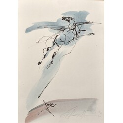 Ranft-Schinke, Dagmar (1944 Chemnitz - tätig ebd.) Aquarell und ...