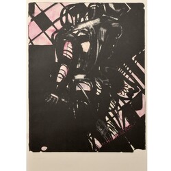 Konvolut Chemnitzer Grafik insg. 6 Arbeiten auf Papier, dabei: 1 x ...