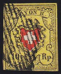 5655108: Rayon II, gelb, ohne Kreuzeinfassung (Diverse)