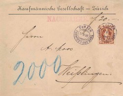 5655147: Schweiz Stehende Helvetia - Stempel