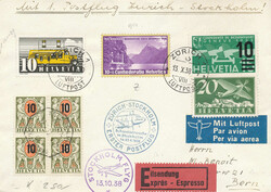 5657: Schweiz Pro Patria - Flugpostmarken