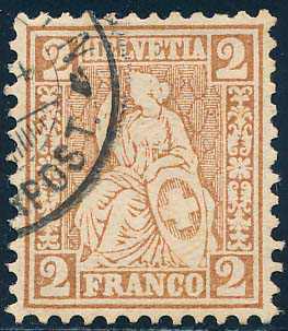 Lot 619 - 1862, SITZENDE HELVETIA - MH Marken GmbH Auktion 118 Lot 619 - 1862, SITZENDE HELVETIA - MH Marken GmbH Auktion 118