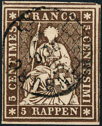 5655137: Strubel 4. Berner Druck - Stempel
