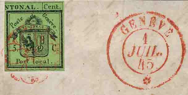 Lot 525 - 1843, HALBE DOPPELGENF, rechte Hälfte - MH Marken GmbH Auktion 118 Lot 525 - 1843, HALBE DOPPELGENF, rechte Hälfte - MH Marken GmbH Auktion 118