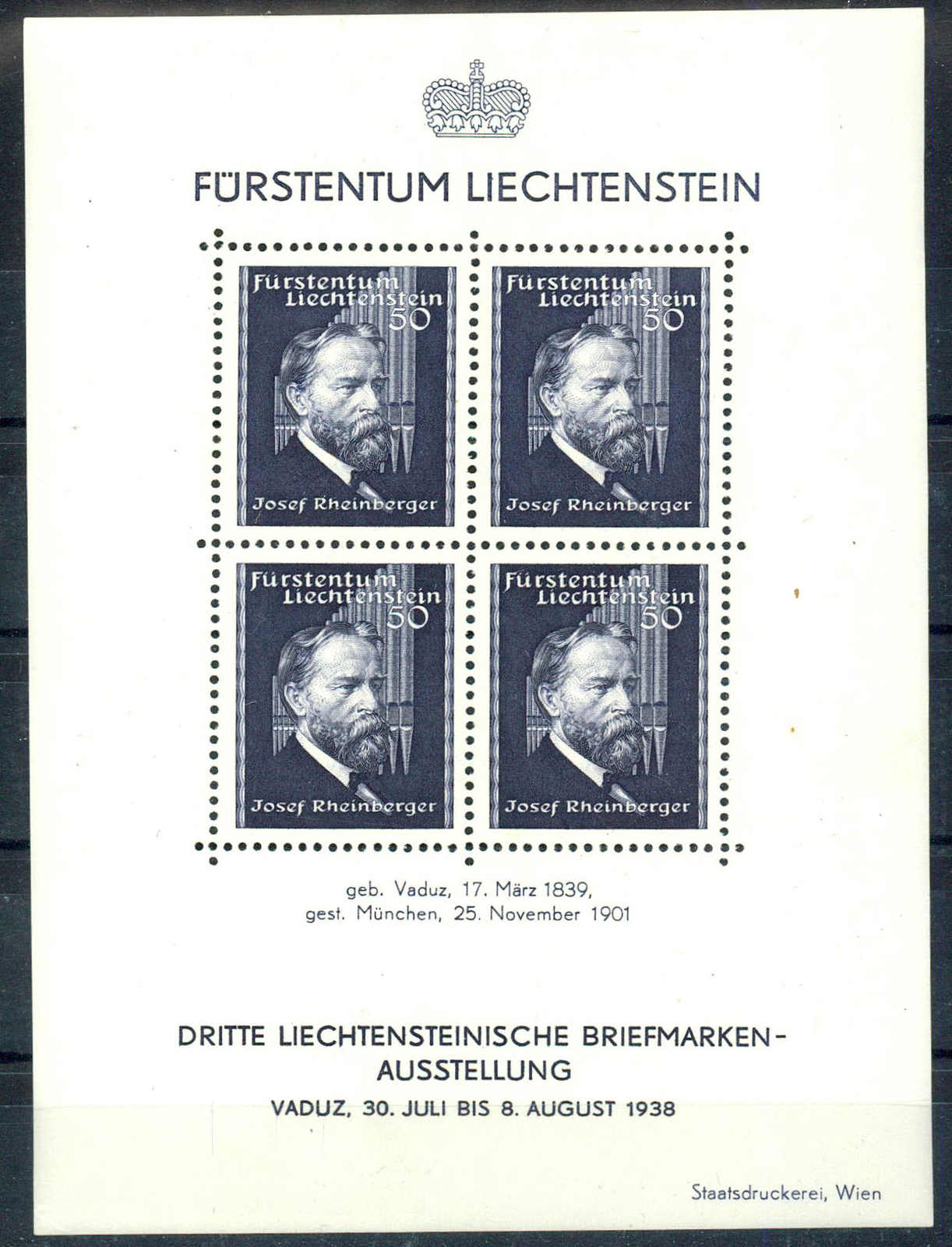 Lot 1505 - Liechtenstein  -  MH Marken GmbH Auktion 118