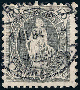 Lot 707 - STEHENDE HELVETIA (1882-1904)  -  MH Marken GmbH Auktion 118