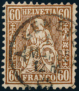 Lot 610 - 1862, SITZENDE HELVETIA - MH Marken GmbH Auktion 118 Lot 610 - 1862, SITZENDE HELVETIA - MH Marken GmbH Auktion 118