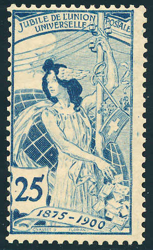 Lot 725 - 1900, WELTPOSTVEREIN (UPU)  -  MH Marken GmbH Auktion 118