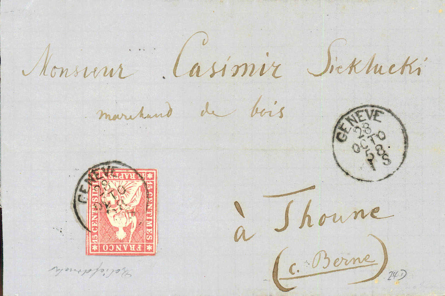 Lot 581 - D-STRUBEL (Geänderte Seidenfäden) - MH Marken GmbH Auktion 118 Lot 581 - D-STRUBEL (Geänderte Seidenfäden) - MH Marken GmbH Auktion 118