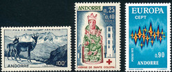 1670: Andorra Französische Post - Sammlungen