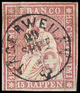 Lot 590 - F-STRUBEL (III. Periode, dünnes Seidenpapier)  -  MH Marken GmbH Auktion 118