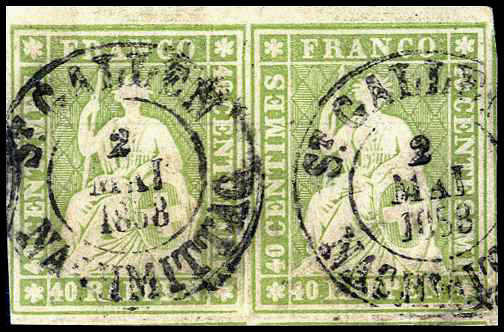 Lot 573 - C-STRUBEL (II. Periode) - MH Marken GmbH Auktion 118 Lot 573 - C-STRUBEL (II. Periode) - MH Marken GmbH Auktion 118