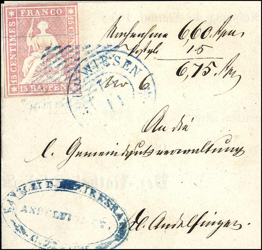 Lot 591 - F-STRUBEL (III. Periode, dünnes Seidenpapier)  -  MH Marken GmbH Auktion 118