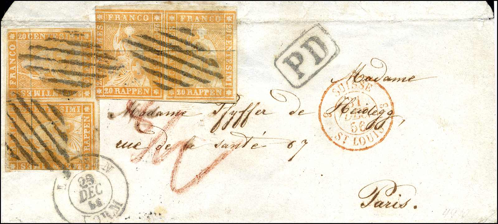Lot 594 - F-STRUBEL (III. Periode, dünnes Seidenpapier)  -  MH Marken GmbH Auktion 118