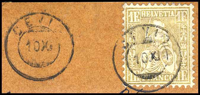 Lot 615 - 1862, SITZENDE HELVETIA - MH Marken GmbH Auktion 118 Lot 615 - 1862, SITZENDE HELVETIA - MH Marken GmbH Auktion 118