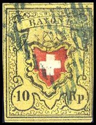 5655107: Rayon II, gelb, ohne Kreuzeinfassung (STEIN E) - Dienstmarken