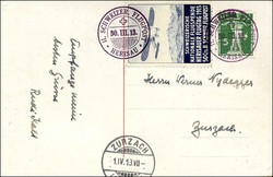 5659: Marque de post pour le vol Suisse