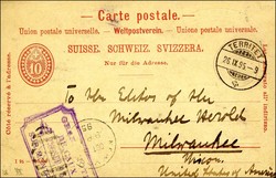 5655580: Schweiz Hotelpost - Ganzsachen