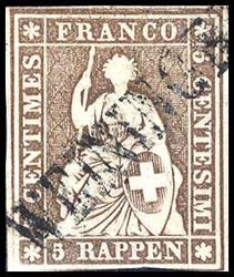 5655132: Strubel - B1/B 1. Berner Druck - Stempel