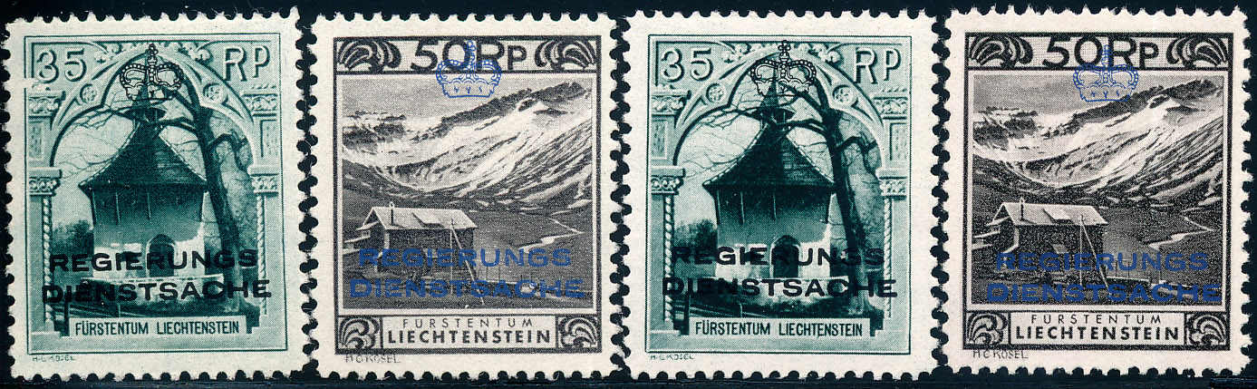 Lot 1538 - LIECHTENSTEIN (DIENSTMARKEN) - MH Marken GmbH Auktion 118 Lot 1538 - LIECHTENSTEIN (DIENSTMARKEN) - MH Marken GmbH Auktion 118