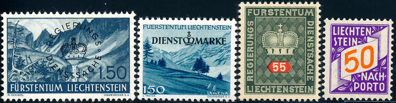 Lot 1535 - LIECHTENSTEIN (DIENSTMARKEN) - MH Marken GmbH Auktion 118 Lot 1535 - LIECHTENSTEIN (DIENSTMARKEN) - MH Marken GmbH Auktion 118