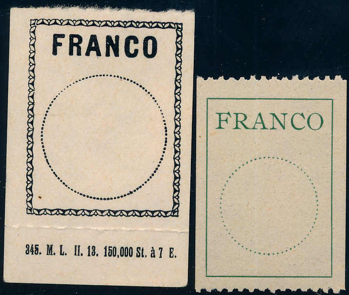 Lot 1542 - LIECHTENSTEIN (FRANKOZETTEL)  -  MH Marken GmbH Auktion 118