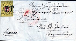 5655108: Rayon II, gelb, ohne Kreuzeinfassung (Diverse) - Stempel