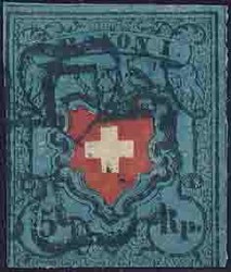 5655096: Rayon I, dunkelblau ohne Kreuzeinfassung