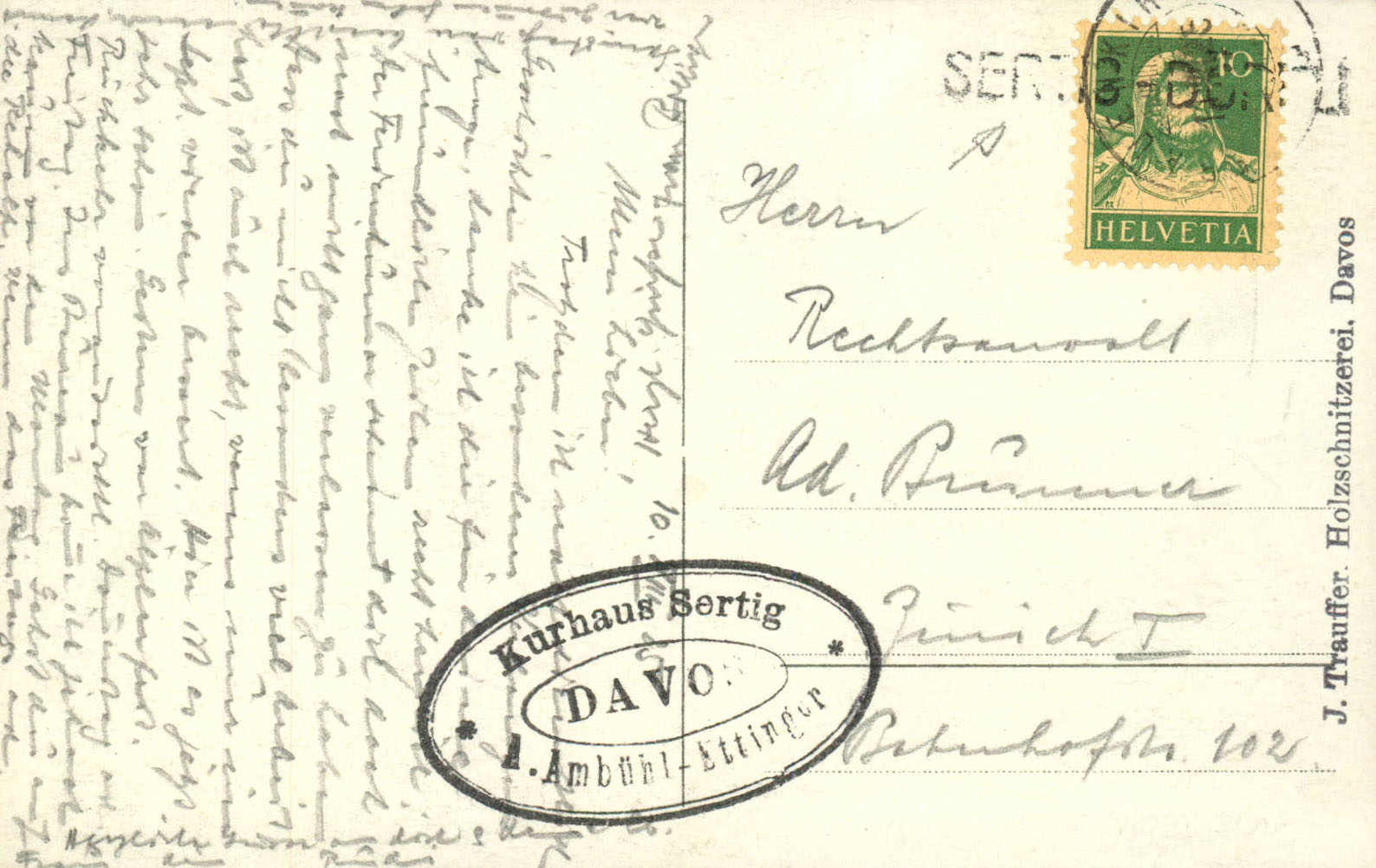 Lot 289 - kanton graubünden  -  MH Marken GmbH Auktion 118