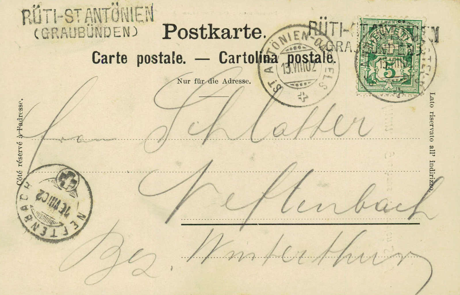 Lot 279 - kanton graubünden  -  MH Marken GmbH Auktion 118