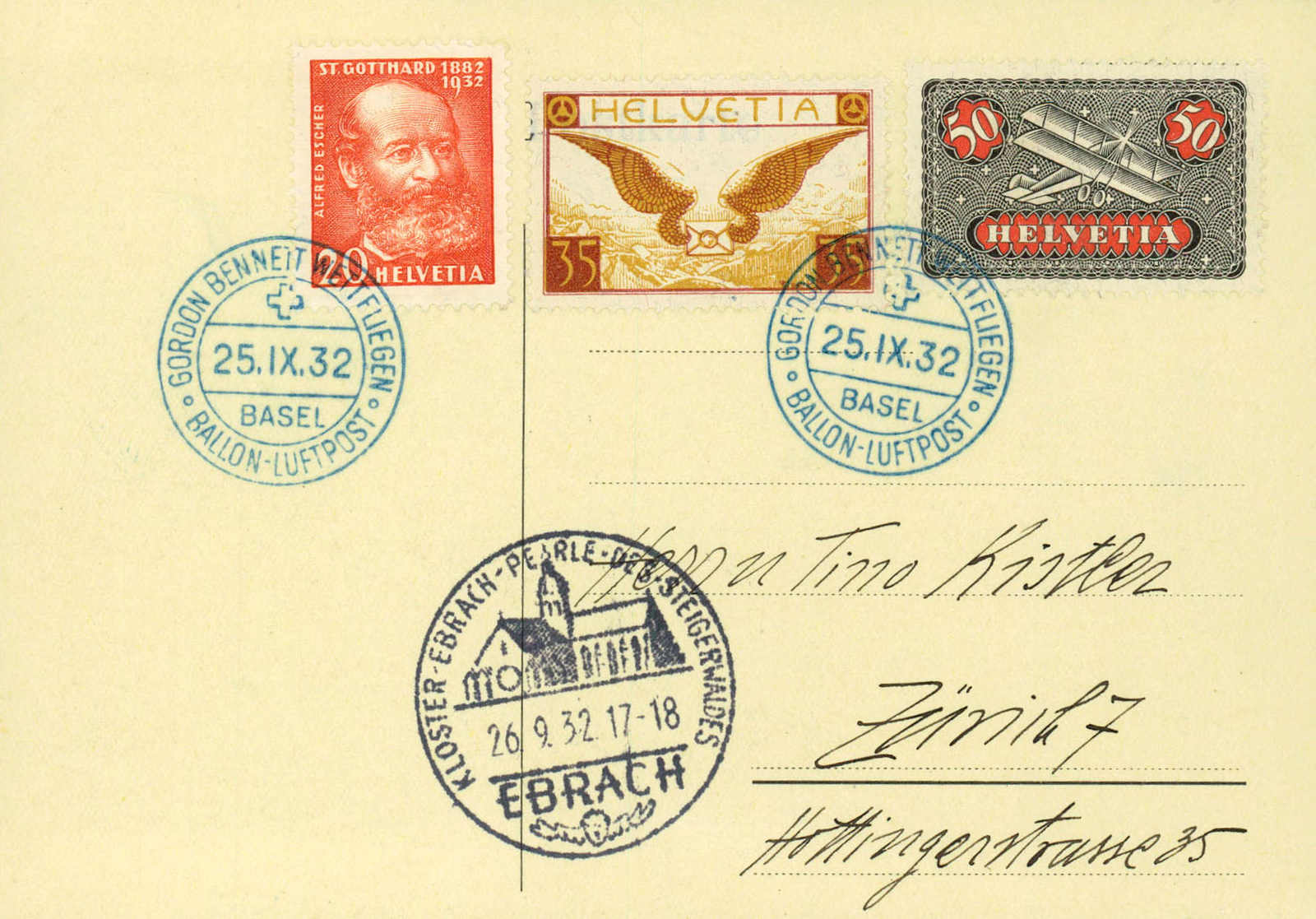 Lot 909 - FLUGPOST (OFFIZIELLE AUSGABEN)  -  MH Marken GmbH Auktion 118
