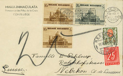 1810: Belgium - Postage due stamps