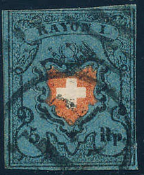5655096: Rayon I, dunkelblau ohne Kreuzeinfassung