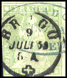 5655132: Strubel - B1/B 1. Berner Druck - Stempel