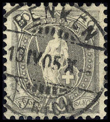 5655147: Schweiz Stehende Helvetia